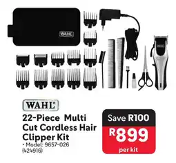 Makro WAHL Multi Cut Cordless Hair Clipper Kit offer