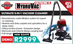 Verimark Genesis Hydrovac Ultimate 5-in-1 Vacuum Cleaner offer