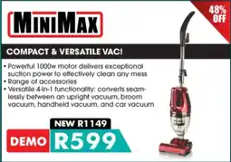 Verimark Minimax Compact & Versatile Vacuum offer