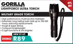 Verimark Gorilla lightforce ultra torch offer