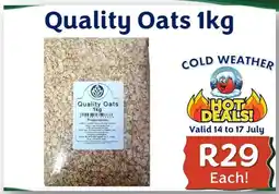 Foodeez Quality Oats offer
