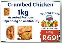 Foodeez Crumbed Chicken offer