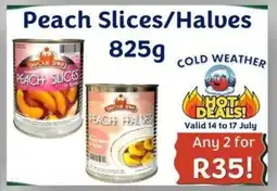 Foodeez Peach Slices/ Halves offer