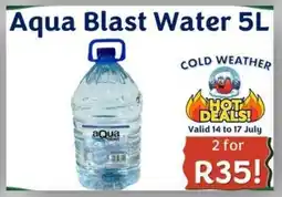 Foodeez Aqua Blast Water offer