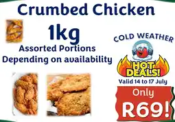 Foodeez Crumbed Chicken offer
