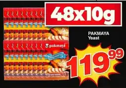 Choppies PAKMAYA Yeast offer