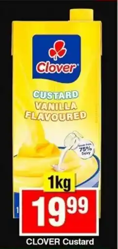 Choppies CLOVER Custard offer