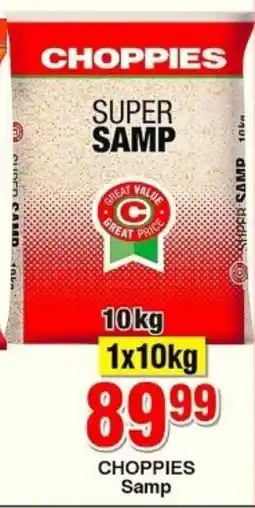 Choppies CHOPPIES Samp offer