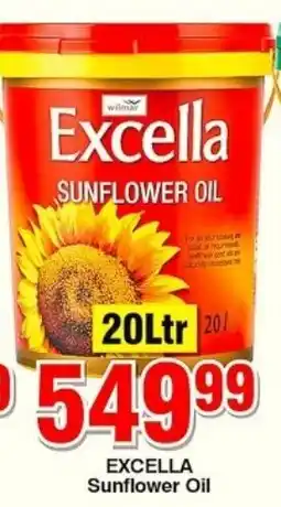 Choppies EXCELLA Sunflower Oil offer