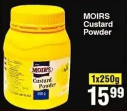 Choppies MOIRS Custard Powder offer