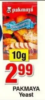 Choppies PAKMAYA Yeast offer