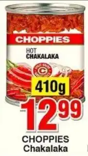 Choppies CHOPPIES Chakalaka offer