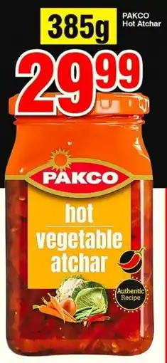 Choppies PAKCO Hot Atchar offer
