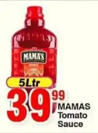 Choppies MAMA'S Tomato Sauce offer