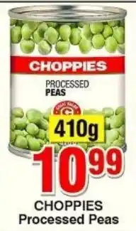 Choppies CHOPPIES Processed Peas offer