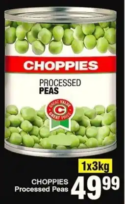 Choppies CHOPPIES Processed Peas offer