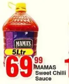 Choppies MAMA'S Sweet Chilli Sauce offer
