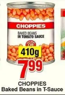 Choppies CHOPPIES Baked Beans in T-Sauce offer