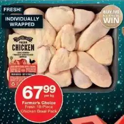 Checkers Farmer's Choice Fresh Chicken Braai Pack offer