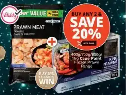 Checkers Cape Point Frozen Prawn Range offer