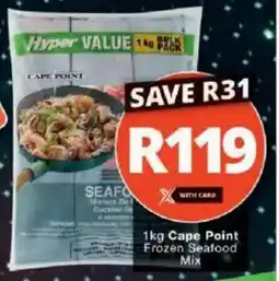 Checkers Cape Point Frozen Seafood Mix offer