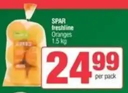 SuperSpar SPAR freshline Oranges offer