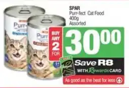 SuperSpar SPAR Purr-fect Cat Food Assorted offer