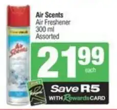 SuperSpar Air Scents Air Freshener Assorted offer