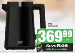 SuperSpar Defy Black Kettle offer