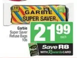 SuperSpar Garbie Super Saver Refuse Bags offer