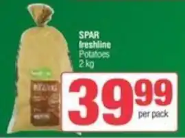 SuperSpar SPAR freshline Potatoes offer