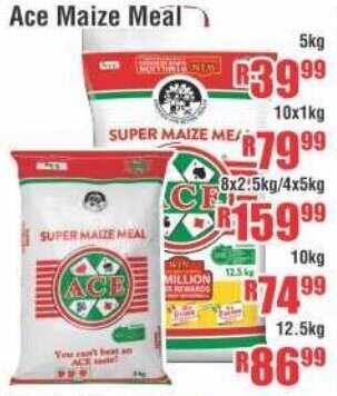 Devland Cash And Carry Ace Maize Meal 5kg offer