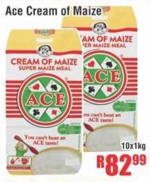 Devland Cash And Carry Ace Cream of Maize 10x1kg offer