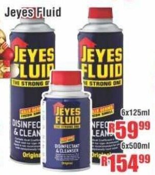 Devland Cash And Carry Jeyes Fluid 6x125ml offer