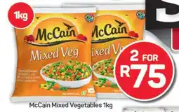 Pick n Pay Hypermarket McCain Mixed Vegetables 1kg offer