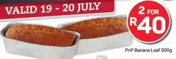 Pick n Pay Hypermarket PnP Banana Loaf 300g offer