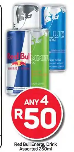 Pick n Pay Hypermarket Red Bull Energy Drink Assorted 250ml offer