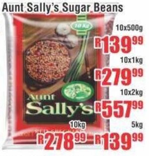 Devland Cash And Carry Aunt Sally's Sugar Beans 10x500g offer