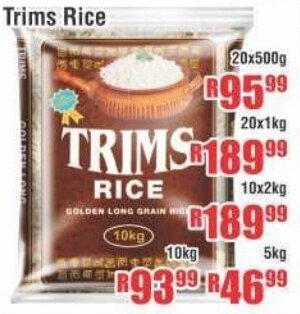 Trims Rice 20x500g
