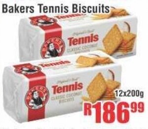 Devland Cash And Carry Bakers Tennis Biscuits 12x200g offer