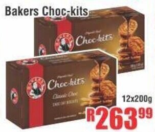 Devland Cash And Carry Bakers Choc-Kits 12x200g offer