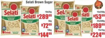 Devland Cash And Carry Selati Brown Sugar 10x2kg offer