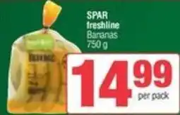 SuperSpar Spar freshline bananas offer