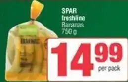 SuperSpar Spar freshline bananas offer