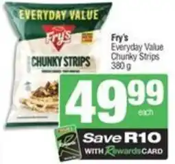 SuperSpar Fry's everyday value chunky strips offer