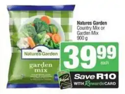 SuperSpar Natures garden country mix or garden mix offer
