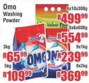 Devland Cash And Carry Omo Washing Powder 3kg offer