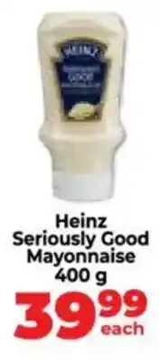 Food Lover's Market Heinz Seriously Good Mayonnaise offer