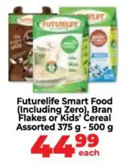 Food Lover's Market Futurelife Smart Food Including Zero, Bran Flakes or Kids Cereal Assorted offer