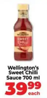 Food Lover's Market Wellington's Sweet Chilli Sauce offer